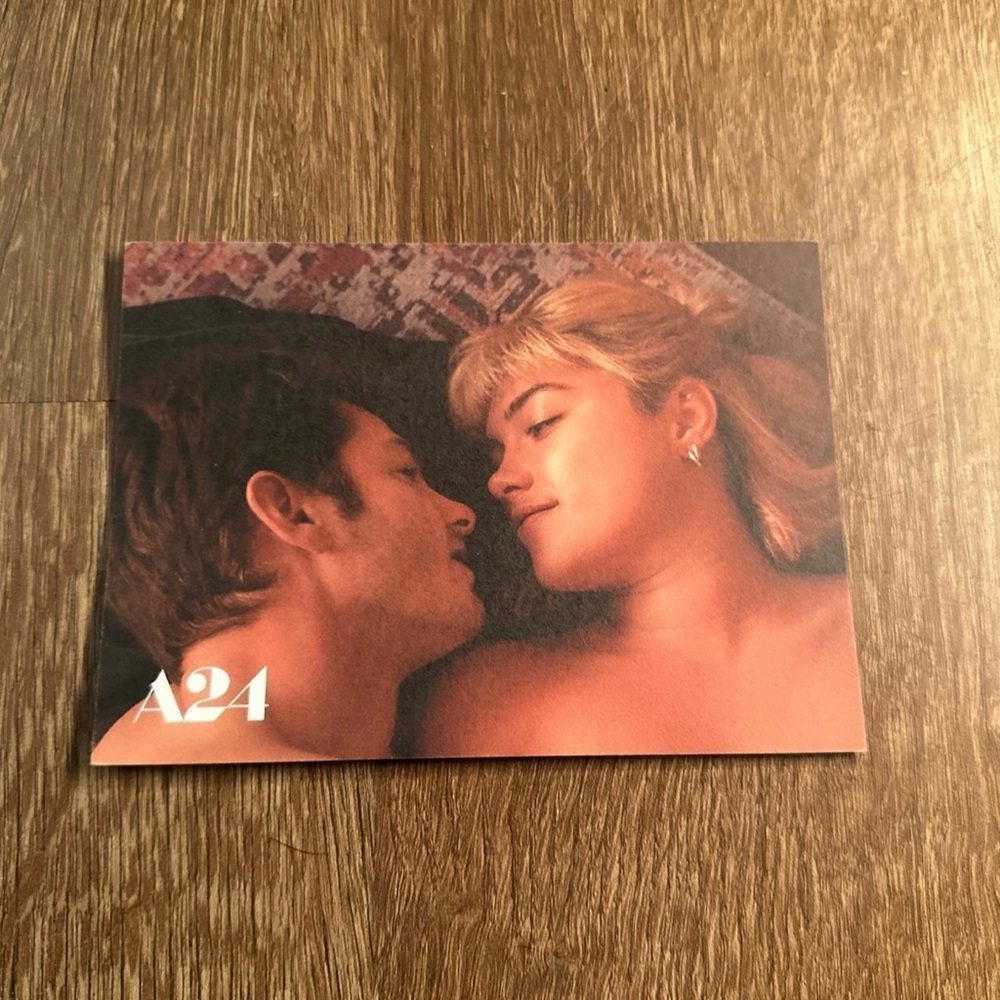 We Live In Time Postcard - A24 Films - Andrew Garfield Florence Pugh